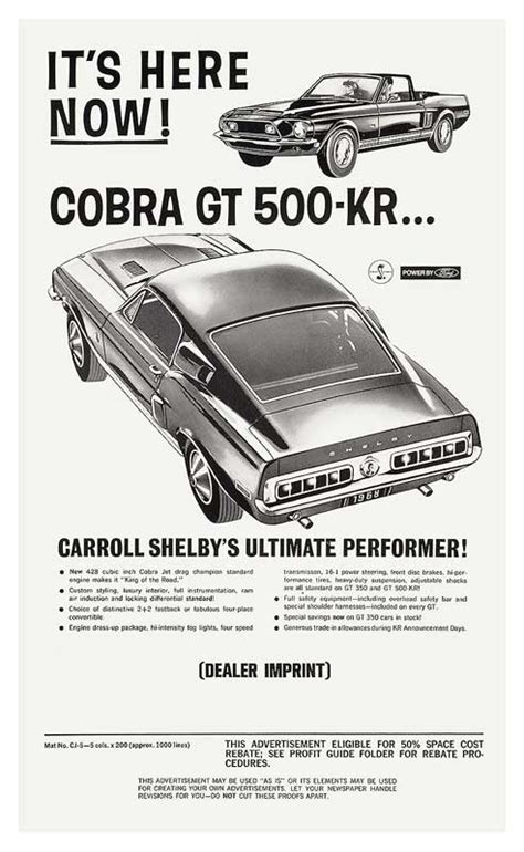 1968 gt shelby kr front end sheet metal measurements diagram|1968 gt500kr parts.